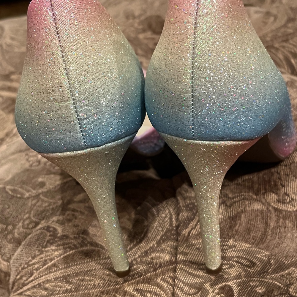 Jessica Simpson Multicolor Gradient Heels - Picture 5 of 8